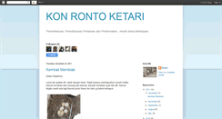 Desktop Screenshot of konrontoketari.blogspot.com