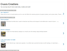 Tablet Screenshot of crucescreations.blogspot.com