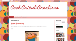 Desktop Screenshot of coolcricutcreations.blogspot.com