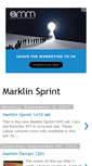 Mobile Screenshot of marklinsprint.blogspot.com