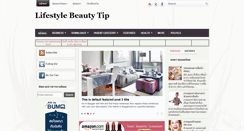 Desktop Screenshot of lifestylebeautytip.blogspot.com