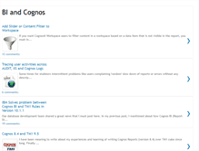 Tablet Screenshot of biandcognos.blogspot.com