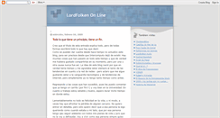 Desktop Screenshot of lordfolken.blogspot.com