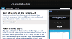 Desktop Screenshot of lgmedical.blogspot.com