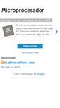 Mobile Screenshot of infomicroprocesador.blogspot.com