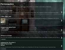 Tablet Screenshot of fictionautics.blogspot.com