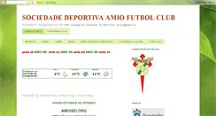 Desktop Screenshot of amiofutbolclub.blogspot.com