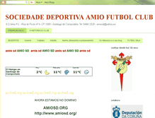 Tablet Screenshot of amiofutbolclub.blogspot.com