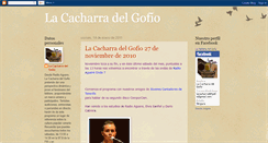 Desktop Screenshot of lacacharradelgofio.blogspot.com