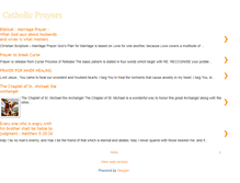 Tablet Screenshot of catholicprayerstotheworld.blogspot.com