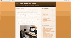 Desktop Screenshot of idealnewsviews.blogspot.com