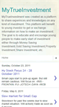Mobile Screenshot of mytrueinvestment.blogspot.com