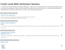 Tablet Screenshot of ccardsolve.blogspot.com