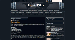 Desktop Screenshot of liquidether.blogspot.com