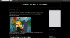 Desktop Screenshot of andibecker.blogspot.com