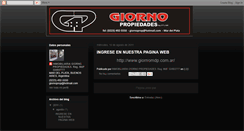 Desktop Screenshot of giornomdp.blogspot.com