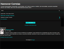 Tablet Screenshot of hannovercorreias.blogspot.com