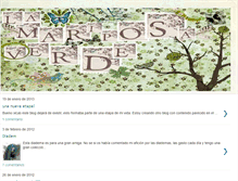 Tablet Screenshot of lamariposaverde.blogspot.com