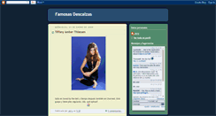 Desktop Screenshot of famosasdescalzas.blogspot.com