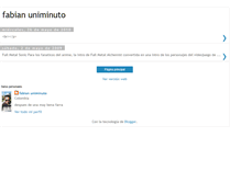 Tablet Screenshot of fabianuniminuto.blogspot.com