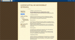 Desktop Screenshot of licenciaturamonserratquezada.blogspot.com