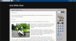 Desktop Screenshot of andwilliesaid.blogspot.com