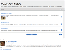 Tablet Screenshot of janakpurmithila.blogspot.com