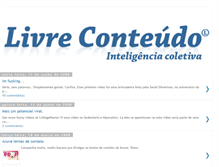 Tablet Screenshot of livreconteudo.blogspot.com