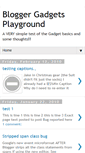 Mobile Screenshot of gadgets-playground.blogspot.com