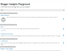 Tablet Screenshot of gadgets-playground.blogspot.com