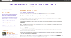 Desktop Screenshot of differentfred.blogspot.com