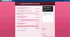 Desktop Screenshot of leongchoywai.blogspot.com