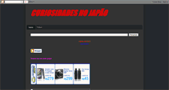 Desktop Screenshot of curiosidadesnojapao.blogspot.com