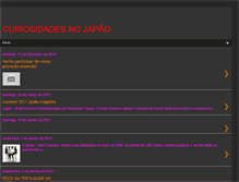 Tablet Screenshot of curiosidadesnojapao.blogspot.com
