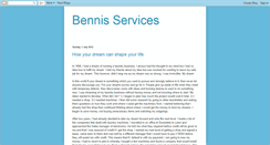 Desktop Screenshot of bennisservice.blogspot.com