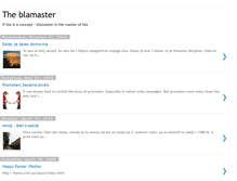 Tablet Screenshot of blamaster.blogspot.com