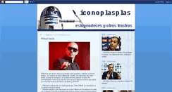 Desktop Screenshot of iconoplasplas.blogspot.com