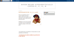 Desktop Screenshot of boydsbears-e-f-g-h.blogspot.com