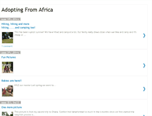 Tablet Screenshot of adoptingfromafrica.blogspot.com