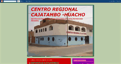 Desktop Screenshot of centroregionalcajatambo.blogspot.com