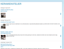 Tablet Screenshot of keramiekatelier.blogspot.com