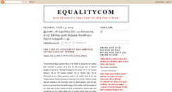 Desktop Screenshot of equalityco.blogspot.com