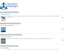 Tablet Screenshot of encuentro-psicologico.blogspot.com