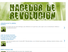 Tablet Screenshot of hacedordr.blogspot.com