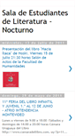 Mobile Screenshot of estudiantesdeliteraturanocturno.blogspot.com