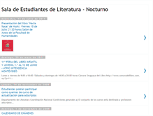 Tablet Screenshot of estudiantesdeliteraturanocturno.blogspot.com