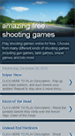 Mobile Screenshot of amazingshootinggames.blogspot.com