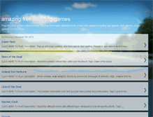 Tablet Screenshot of amazingshootinggames.blogspot.com