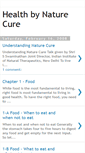 Mobile Screenshot of healthbynaturecure.blogspot.com