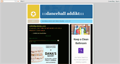 Desktop Screenshot of dancehalladdikt.blogspot.com